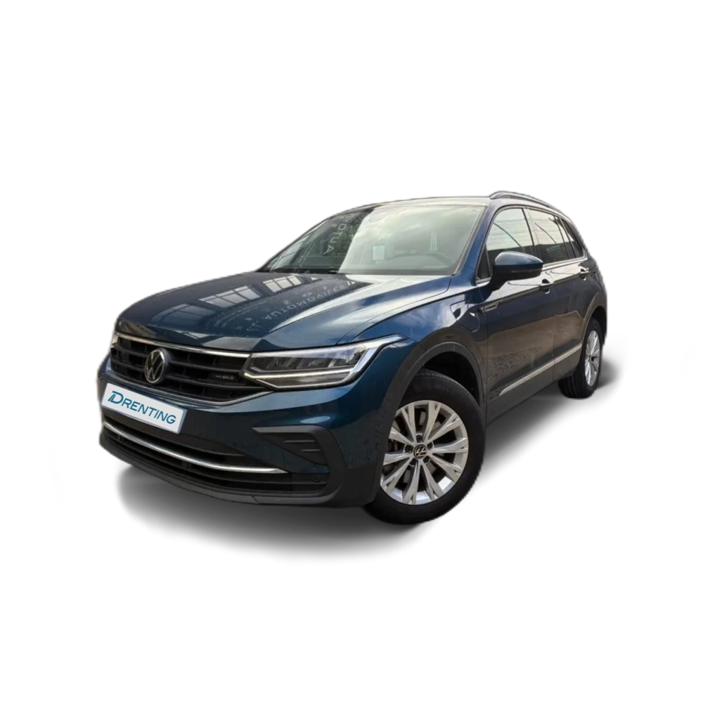 Renting Volkswagen Tiguan 1.4 eHibrid Life 180kW Azul 1