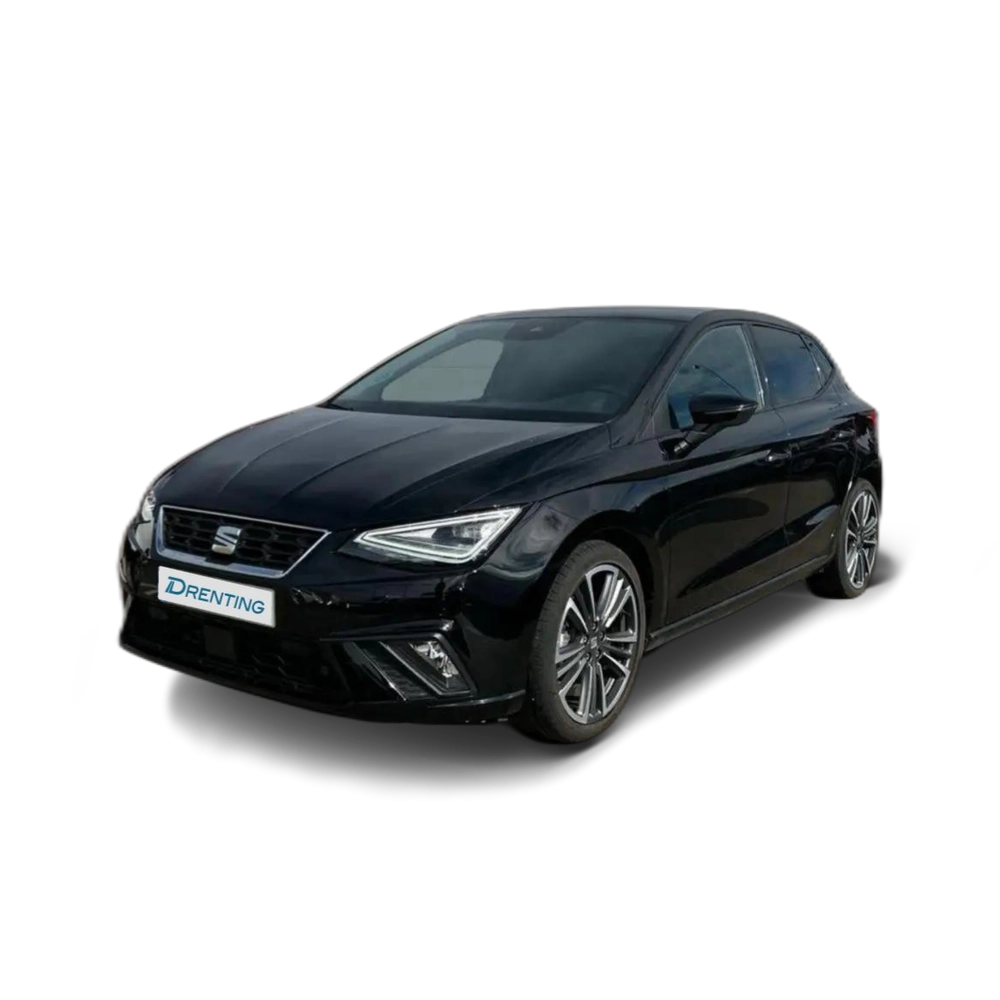 Renting SEAT Ibiza 1.5 TSI 110KW FR 40 ANIVERSARIO DSG 150 5P Negro