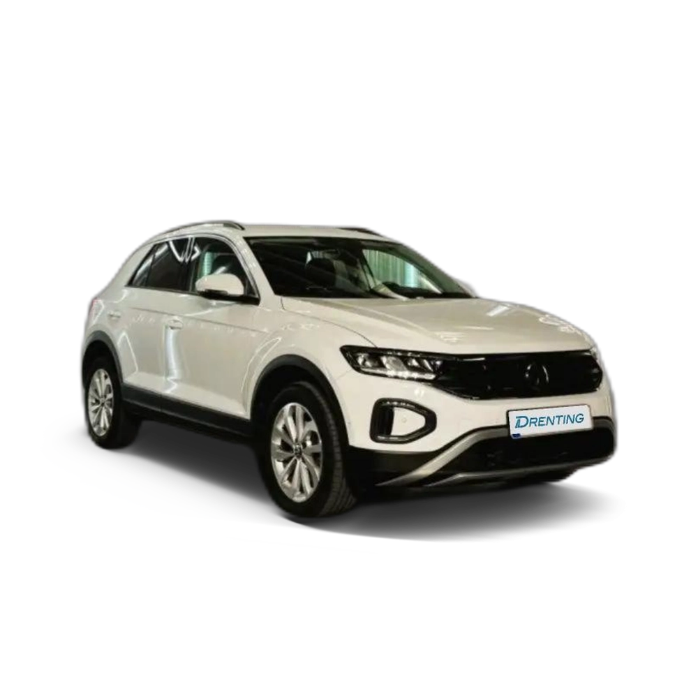 Renting Volkswagen T-Roc 1.5 TSI Life DSG7 110KW Blanco