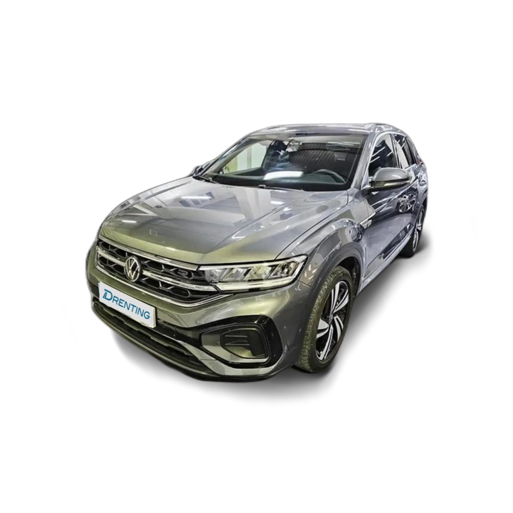 Renting Volkswagen T-Roc 1.5 TSI R-Line kW DSG7 110KW Gris