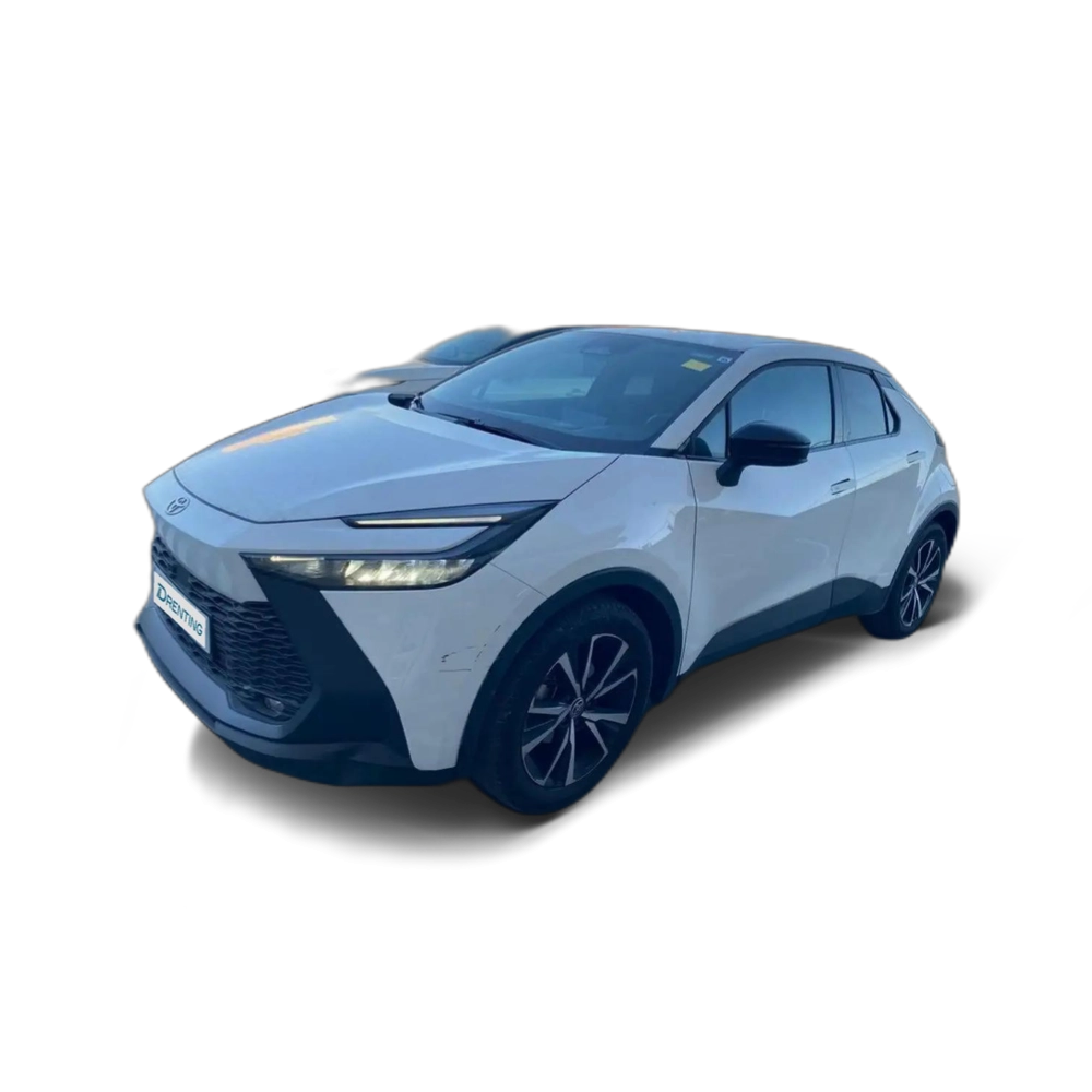 Renting Toyota C-HR 1.8 Advance Hybrid 140 Blanco 1 2