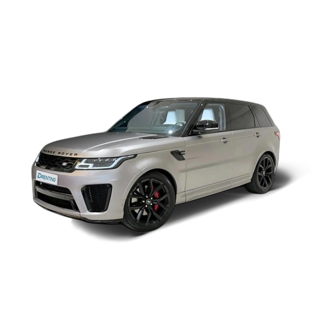 Renting Land Rover Range Rover Sport 5.0 V8 SC SVR Aut. Negro