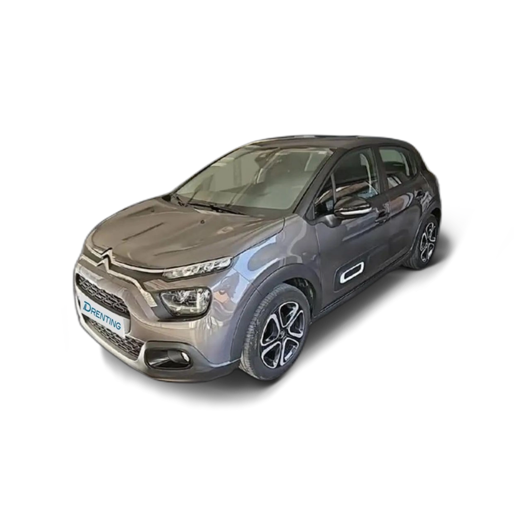 Renting Citroen C3 BlueHDi 75KW (100CV) Plus Gris