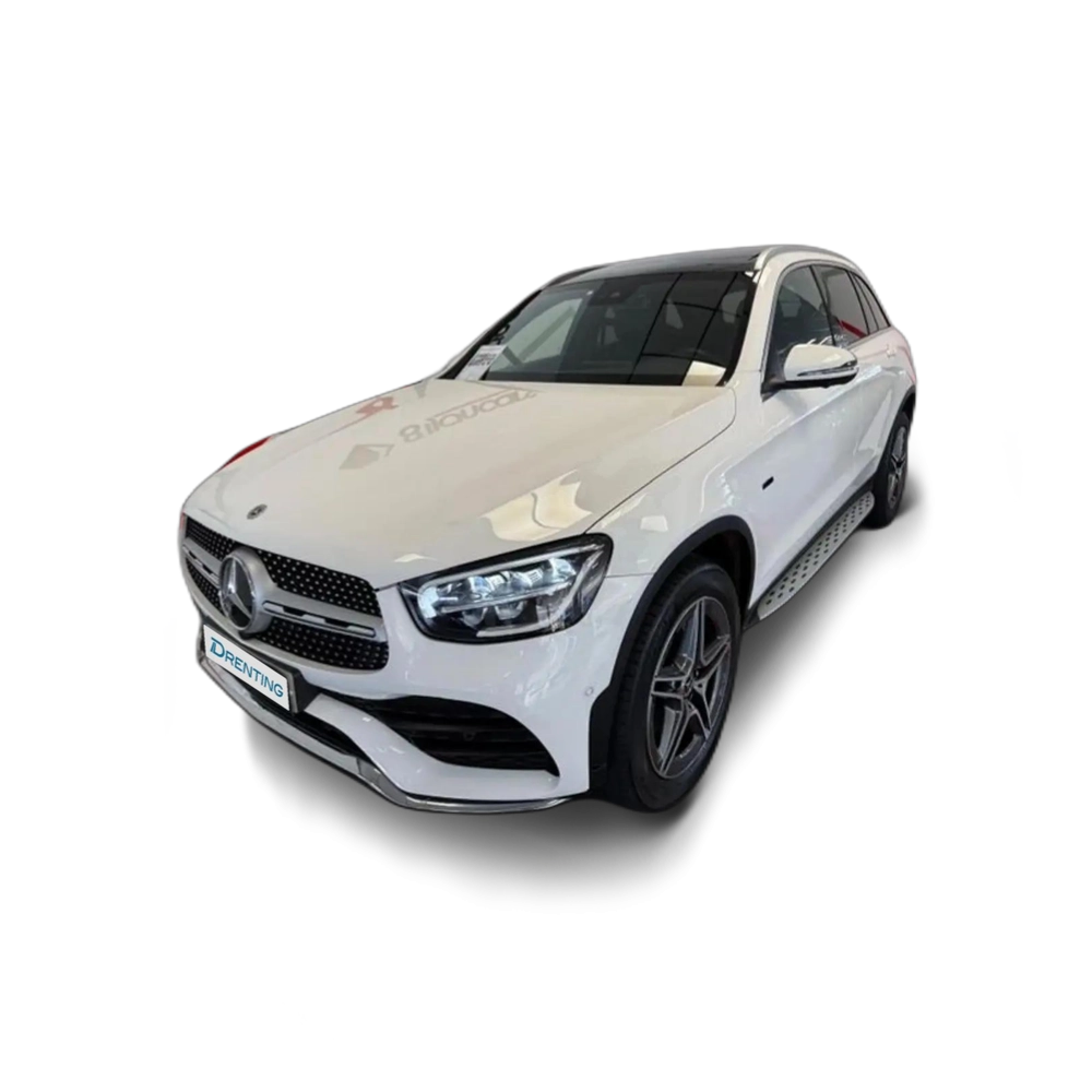 Renting Mercedes-Benz GLC 300 Coupé 300e 4Matic Blanco