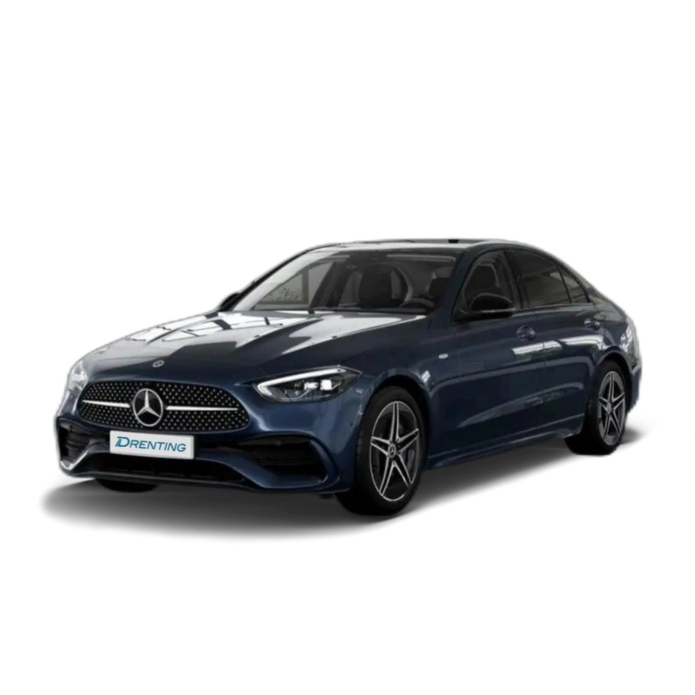 Renting Mercedes-Benz C 300 e con tecnologia hibrida eq Azul