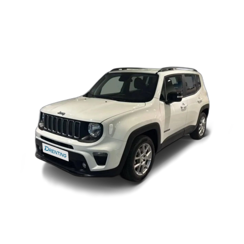 Renting Jeep Renegade eHybrid 1.5 96kW(130CV)  ATX Limited Blanco