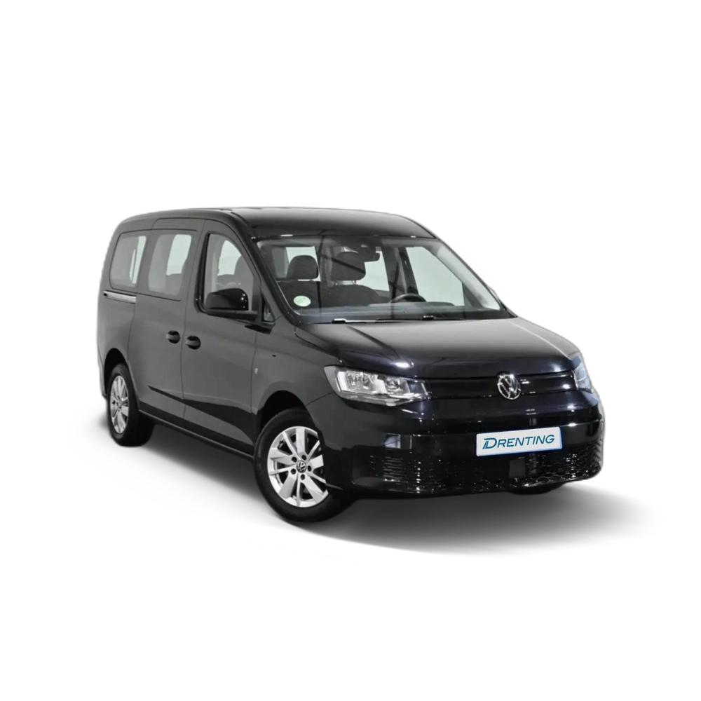 Renting Volkswagen Caddy Maxi 2.0TDI Origin 75KW Negro