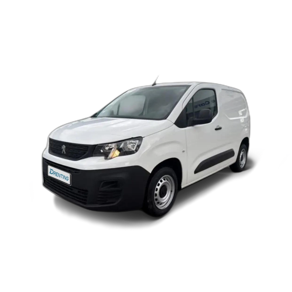 Renting Peugeot Partner Pro Standard 1.5 Blue-HDI 100CV Blanco