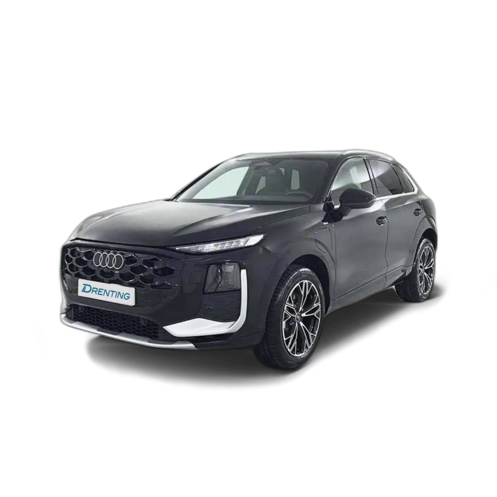 Renting Audi Q3 S line e-hybrid 200 kW Negro