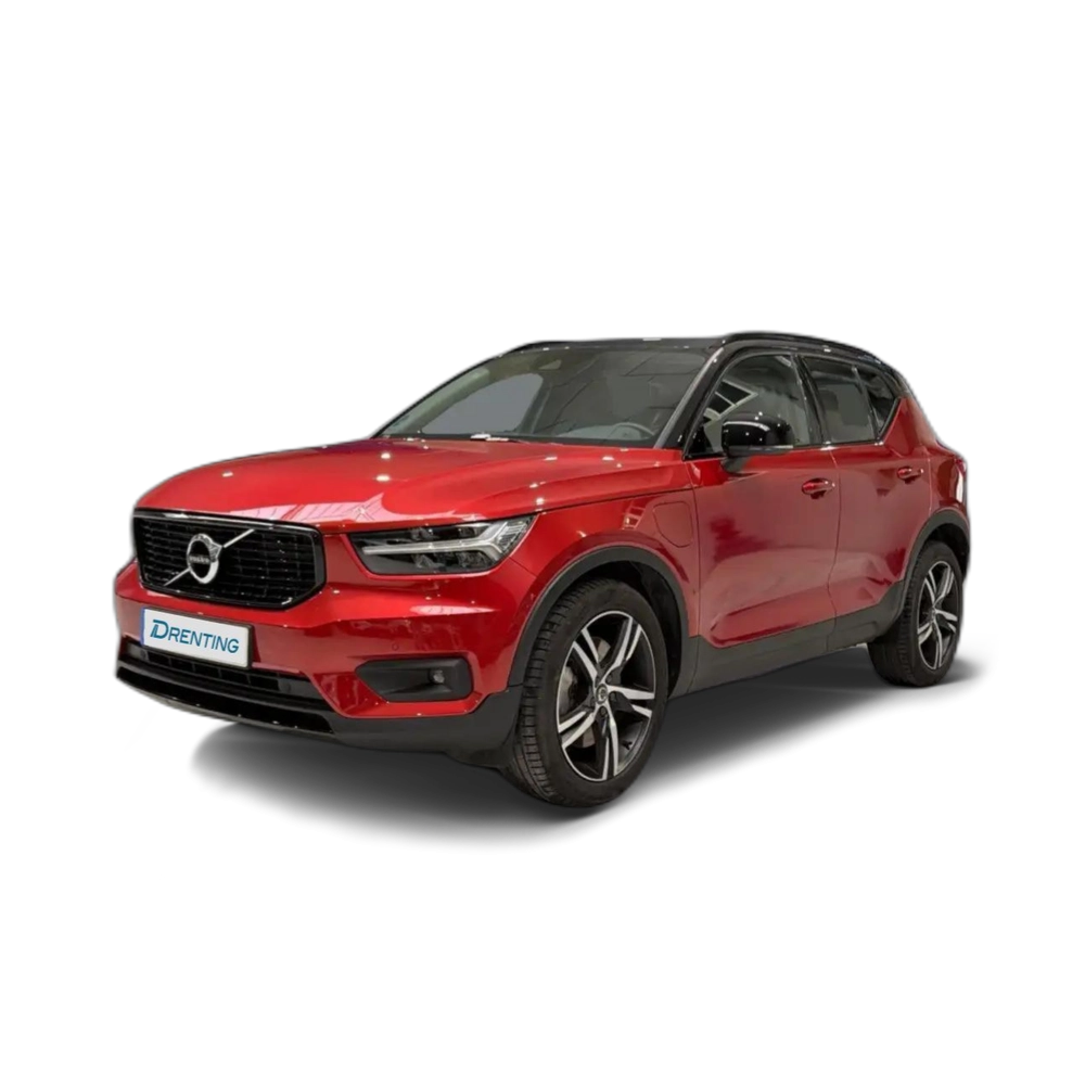 Renting Volvo XC40 T4 Recharge R-Design Expression Aut. Rojo