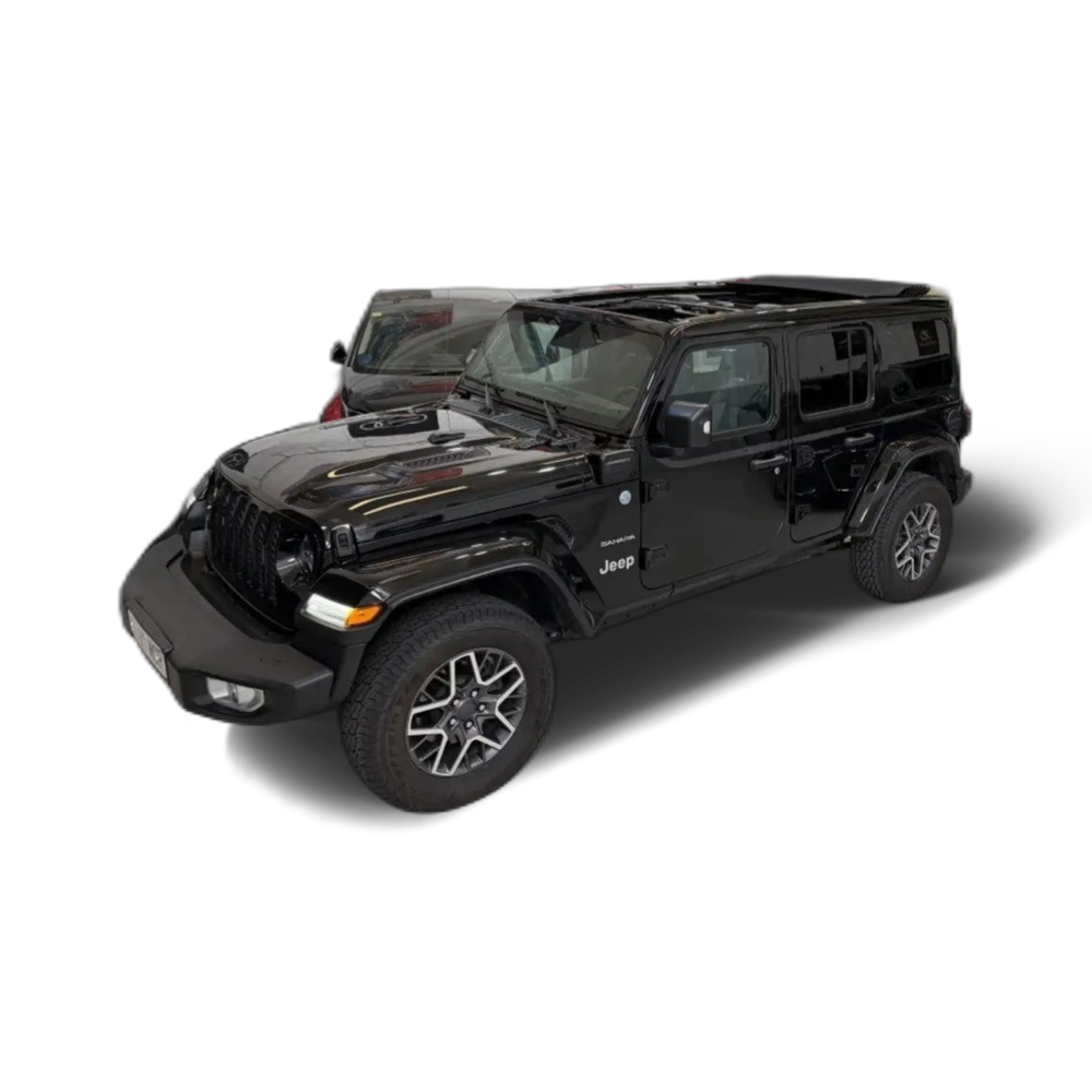 Renting Jeep Wrangler Unlimited 2.0 4xe Sahara 8ATX 280KW Negro