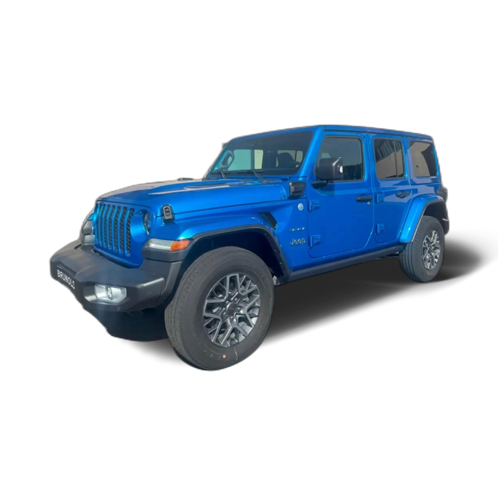 Renting Jeep Wrangler Unlimited 2.0 4xe Sahara 8ATX Azul