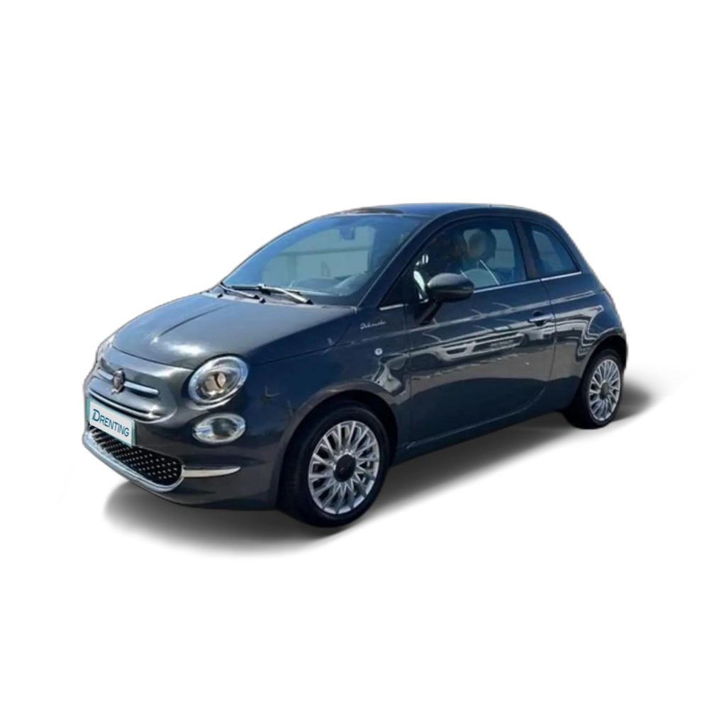 Renting Fiat 500 1.0 Hybrid 51KW (70 CV) Dolcevita Gris 2