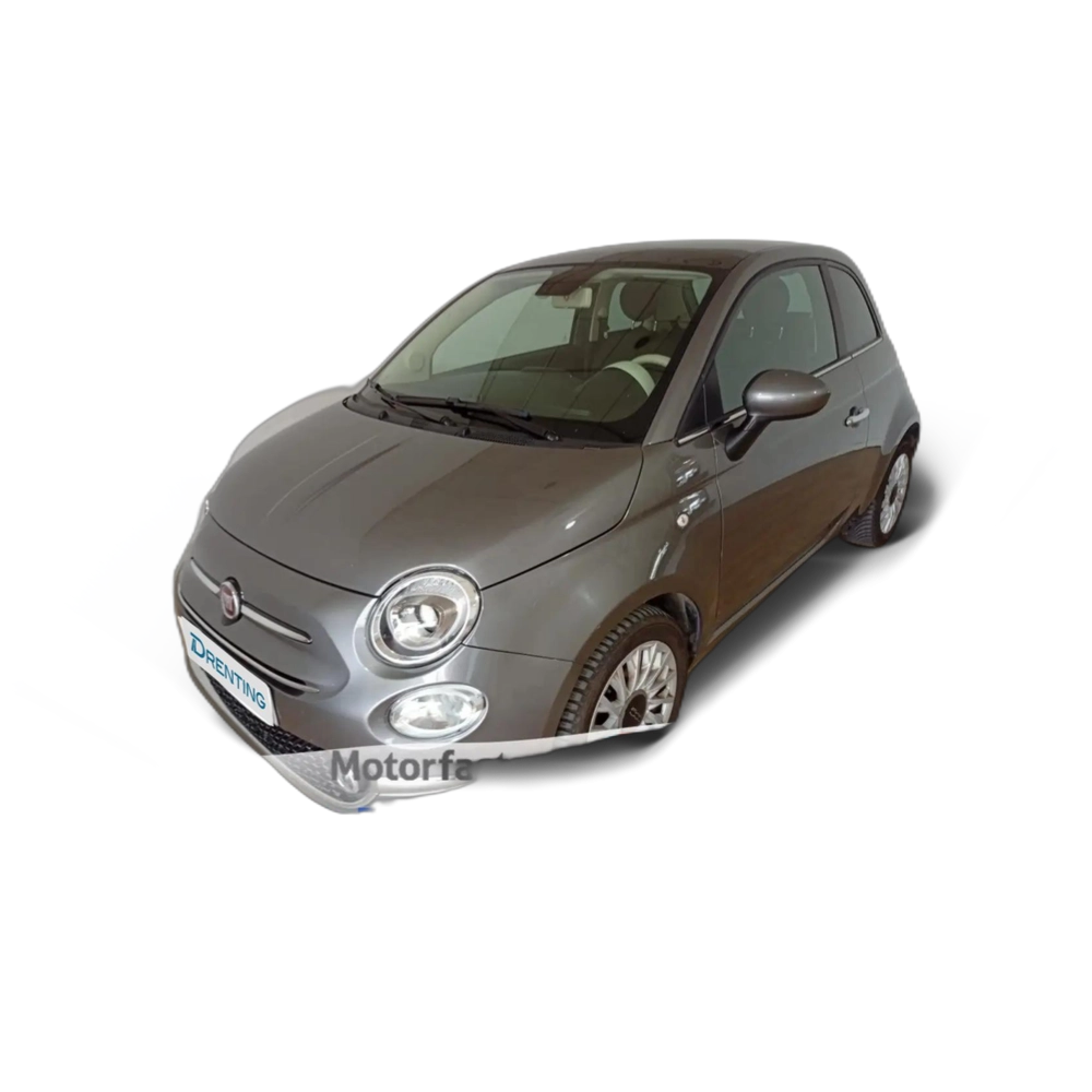 Renting Fiat 500 1.0 Hybrid Monotrim 52kW Gris