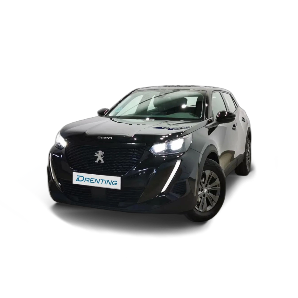 Renting Peugeot 2008 1.2 PureTech S&amp;S Active Pack 100 Negro