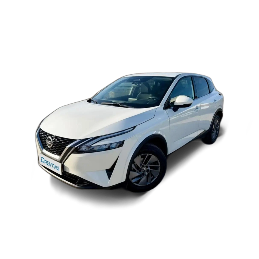 Renting Nissan Qashqai 1.3 DIG-T mHEV 12V Tekna + 4x2 Aut. 116kW Blanco
