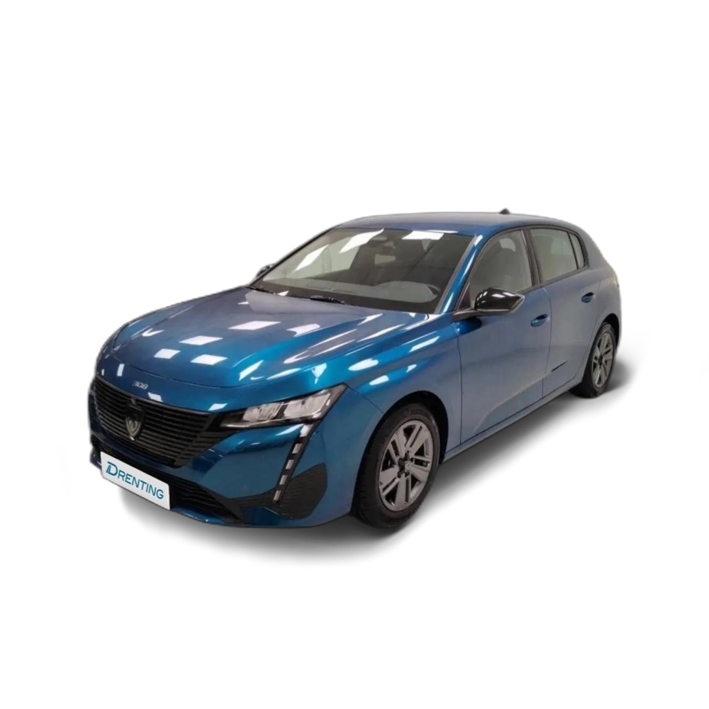 Renting Peugeot 308 1.5 BlueHDi S&amp;S Active EAT8 130 Azul