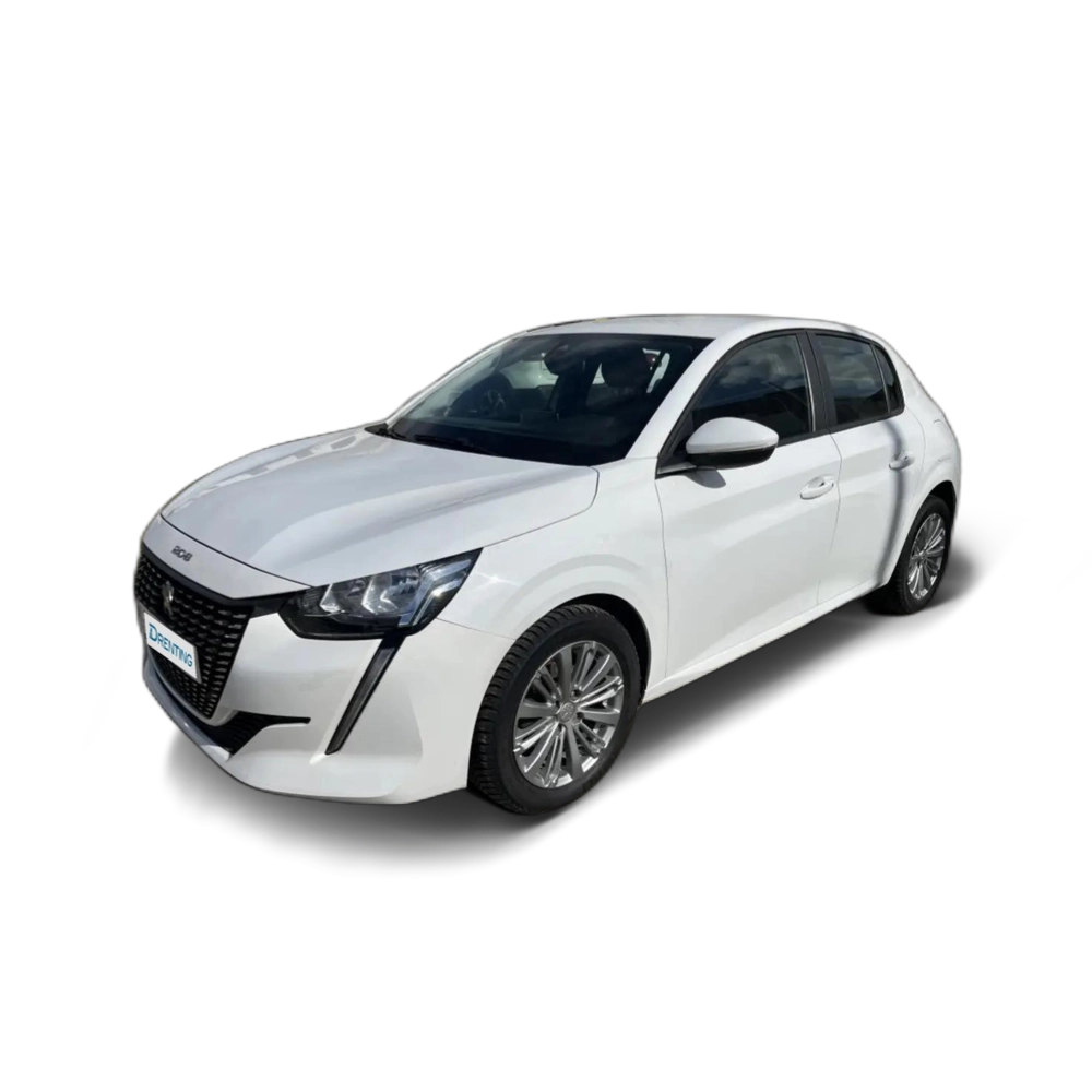Renting Peugeot 208 1.5 BlueHDi S&amp;S Active Pack 100 Blanco 1 2