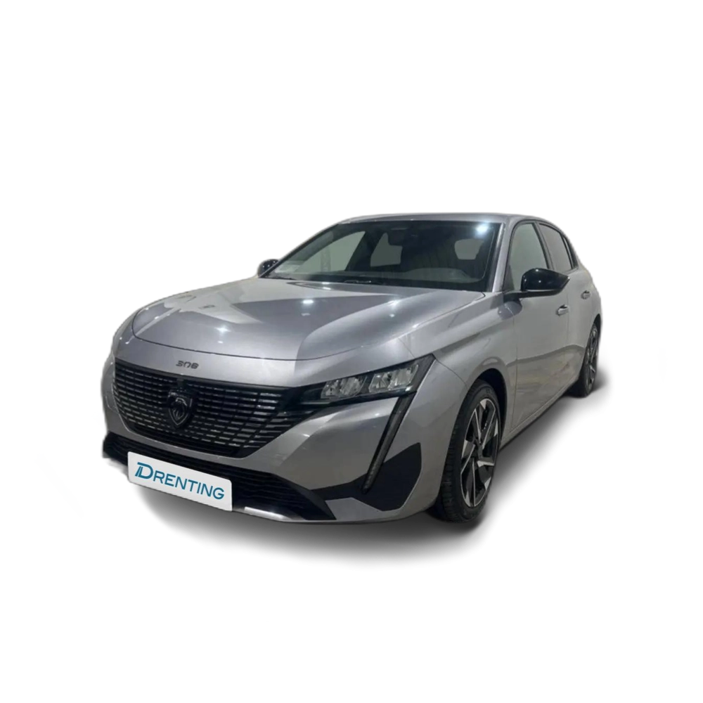 Renting Peugeot 308 1.5 BlueHDi S&amp;S Allure EAT8 130 Gris