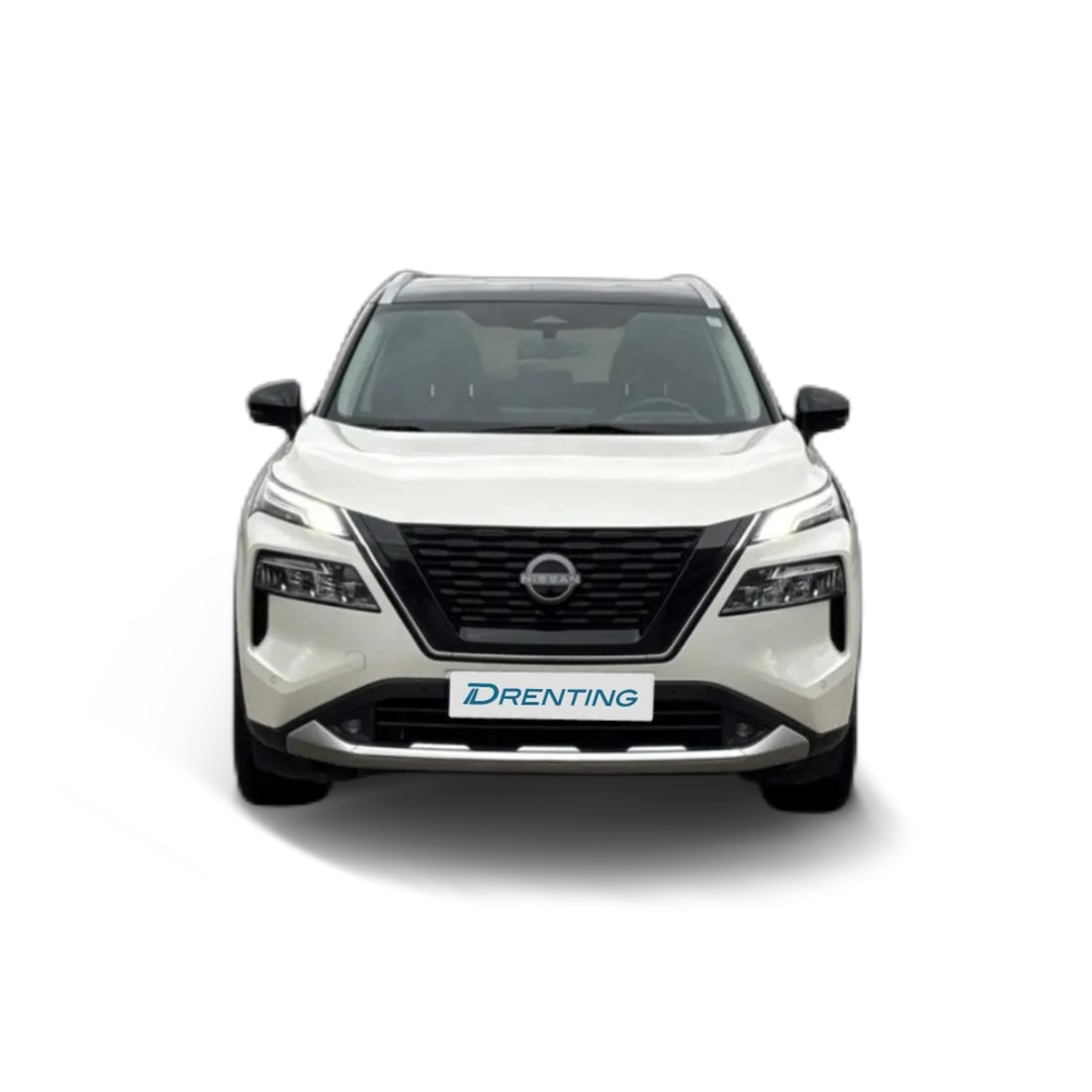 Renting Nissan X-Trail 1.5 e-Power Tekna+ e-4orce 4x4 5pl. 158kW Blanco
