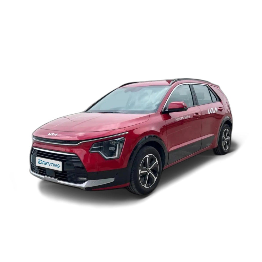 Renting Kia Niro 1.6 GDi HEV 129CV Drive Rojo