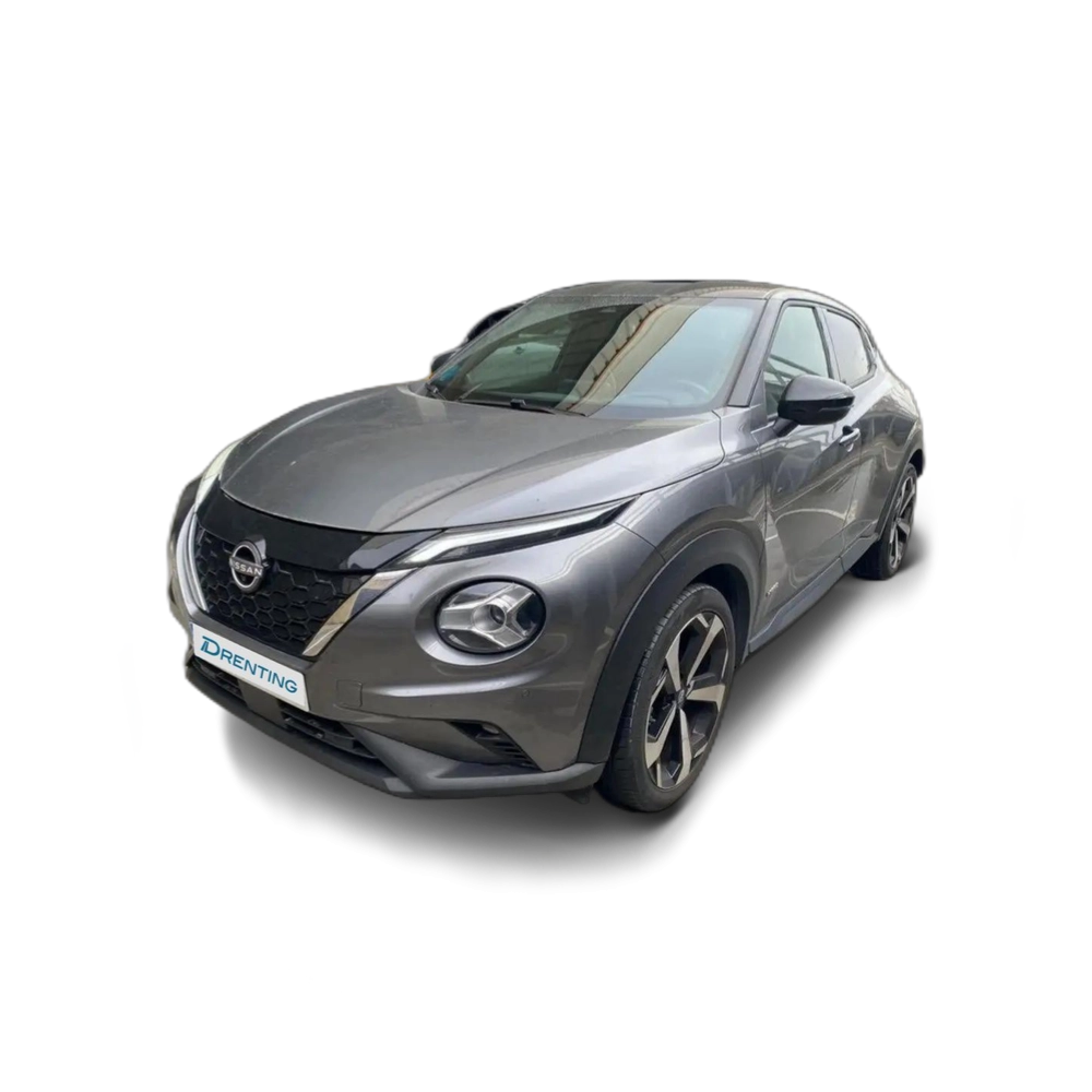 Renting Nissan Juke 1.6 Hybrid Tekna Auto Gris