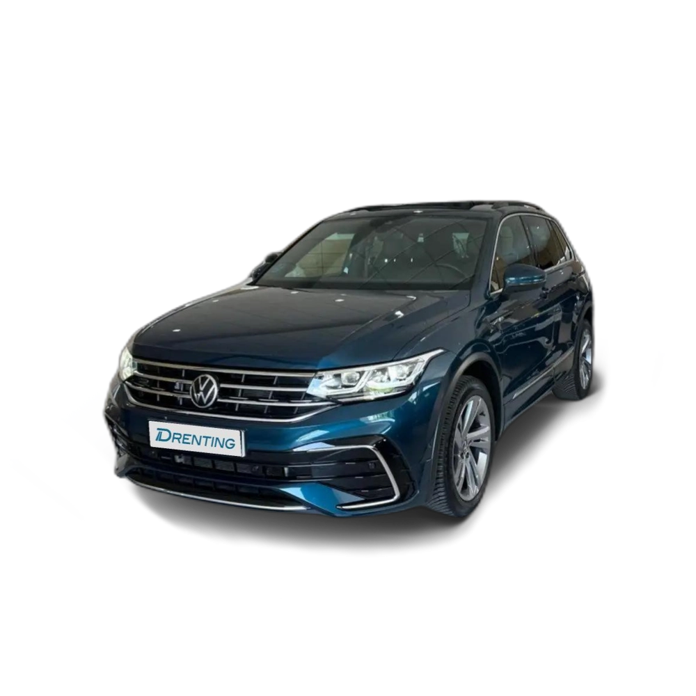 Renting Volkswagen Tiguan 2.0TDI R-Line 4Motion DSG 147kW Azul