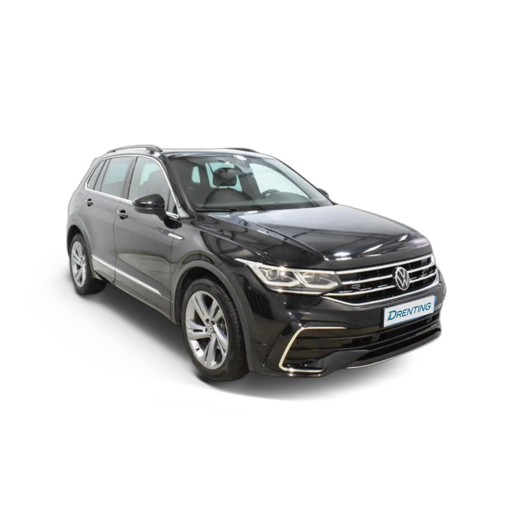 Renting Volkswagen Tiguan 2.0TDI R-Line DSG 110kW Negro 5