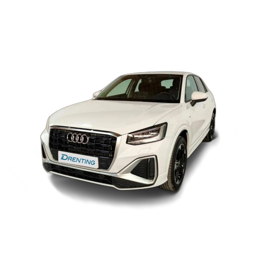Renting Audi Q2 30 TFSI S line 85kW Blanco 3