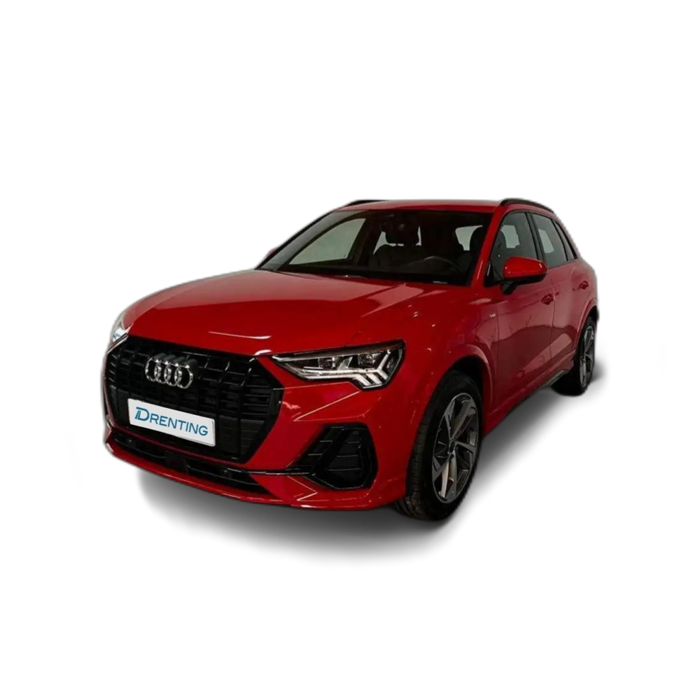 Renting Audi Q3 40 TDI Genuine edition quattro S tronic 142kW Rojo