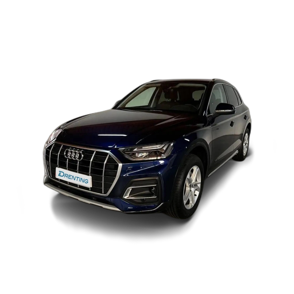 Renting Audi Q5 40 TDI quattro-ultra Advanced S tronic 150kW Azul