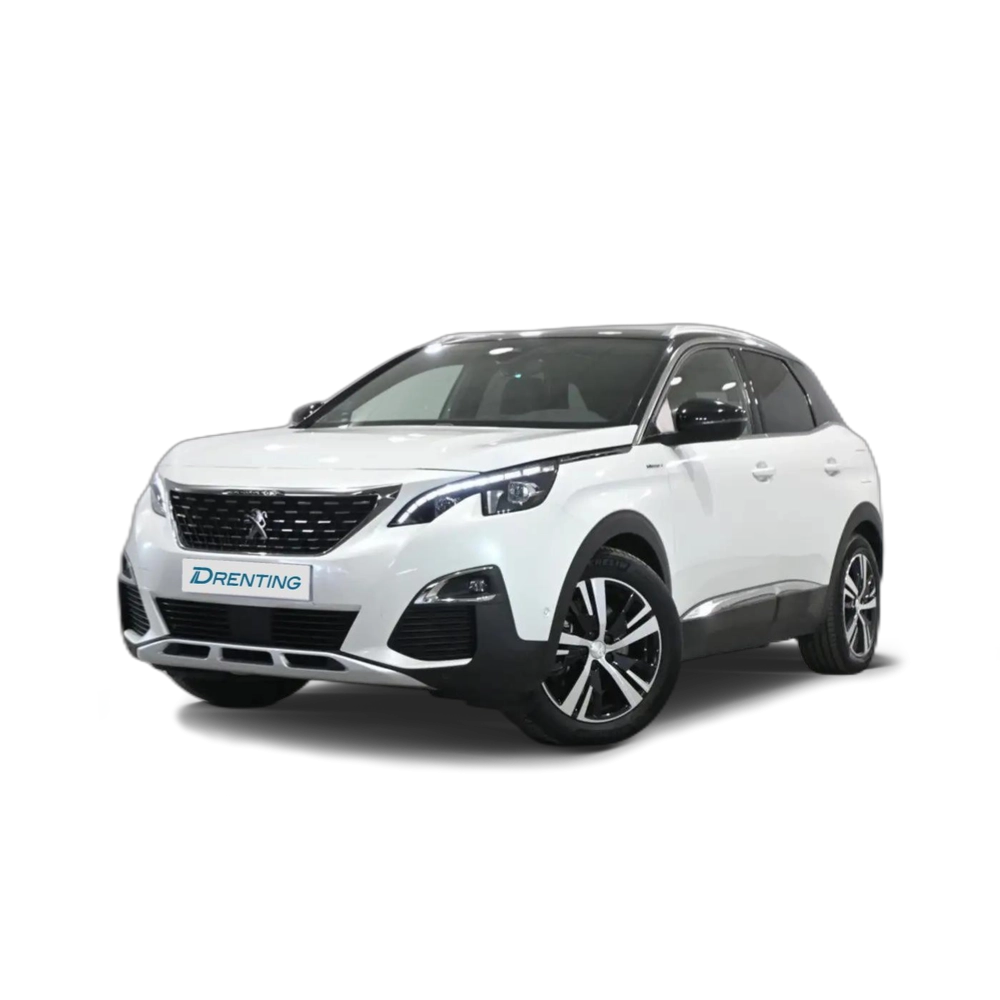 Renting Peugeot 3008 Hybrid4 300 GT e-EAT8 Blanco