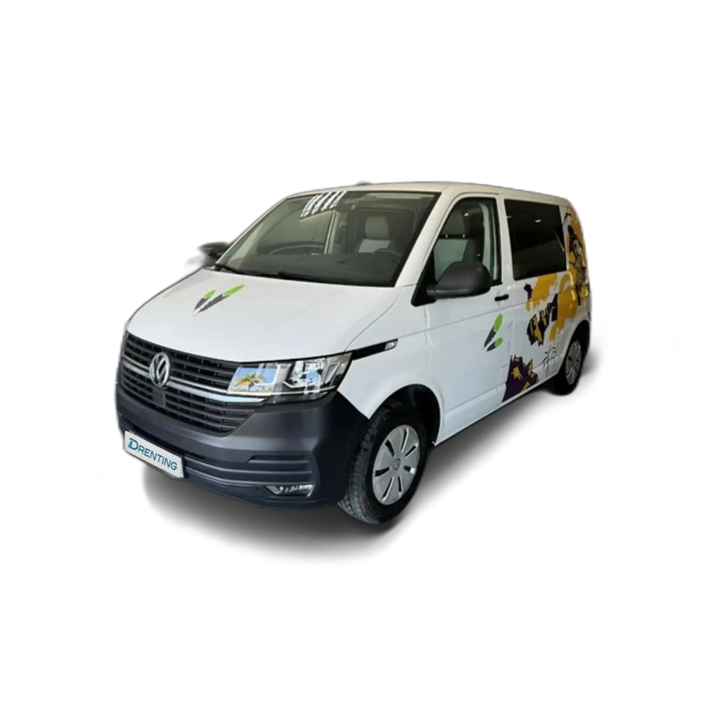 Renting Volkswagen T6 Transporter Kombi 2.0TDI SCR BMT Larga 81kW Blanco