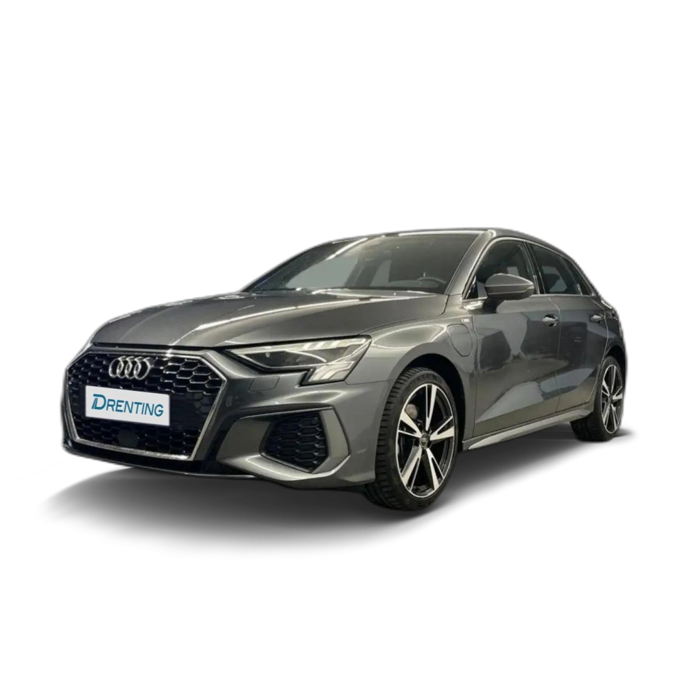 Renting Audi A3 Sportback Genuine 40 TFSI e 150kW S tron Gris