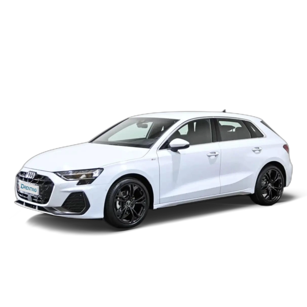 Renting Audi A3 Sportback TFSI Genuine S tronic 110kW Blanco