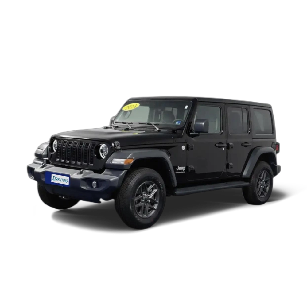 Renting Jeep Wrangler Todoterreno Automático de 5 Puertas Negro
