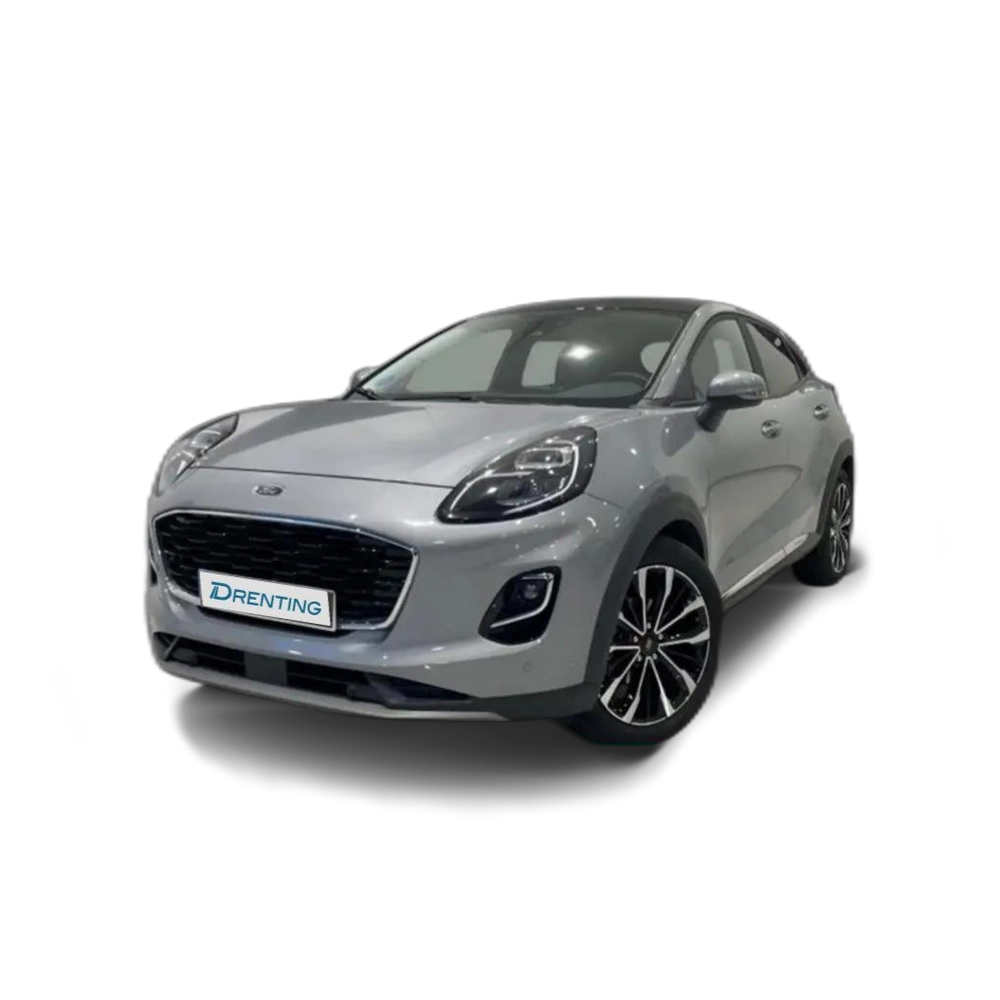 Renting Ford Puma 1.0 ECOBOOST 114KW MHEV TITANIUM X DC 155CV 5P Plateado