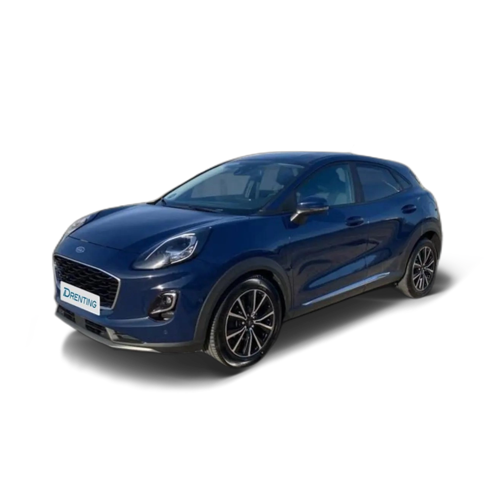 Renting Ford Puma 1.0 EcoBoost 125cv  MHEV TITANIUM DESIGN Azul