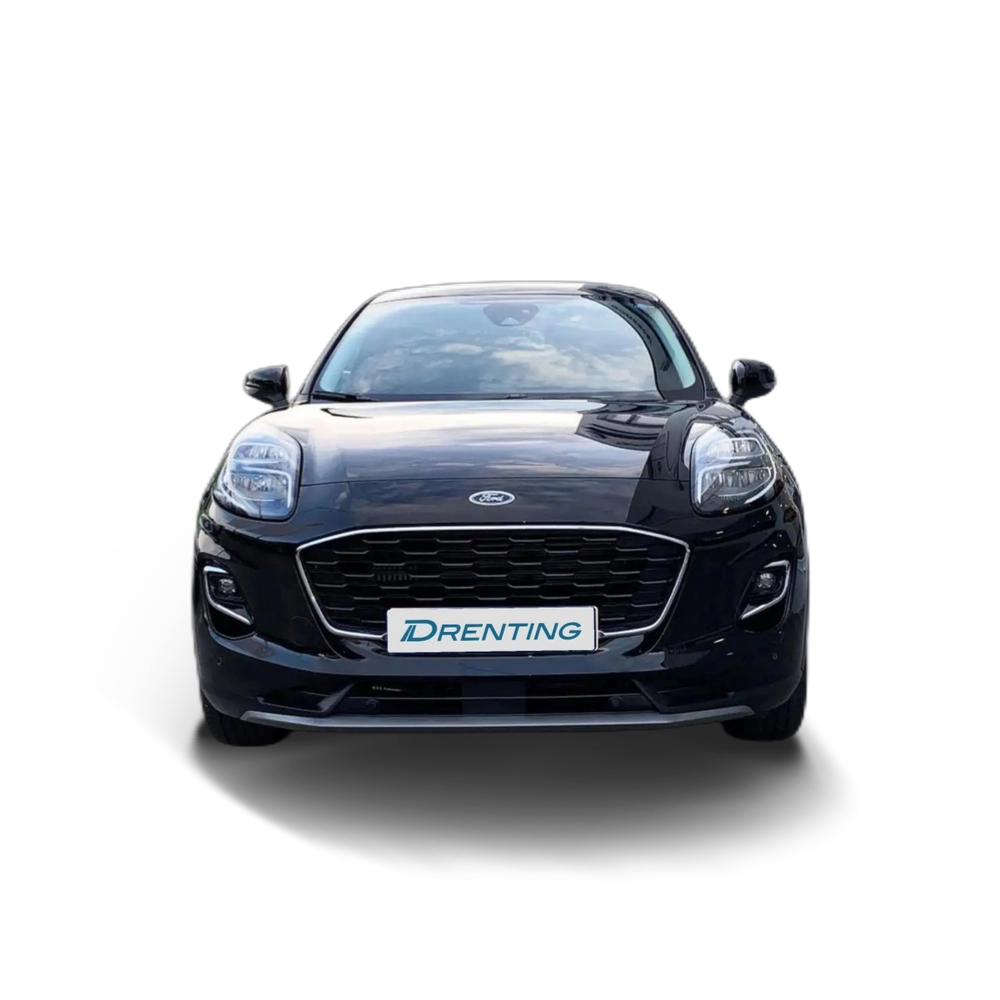 Renting Ford Puma 1.0 EcoBoost MHEV Titanium X Aut. 155 Negro