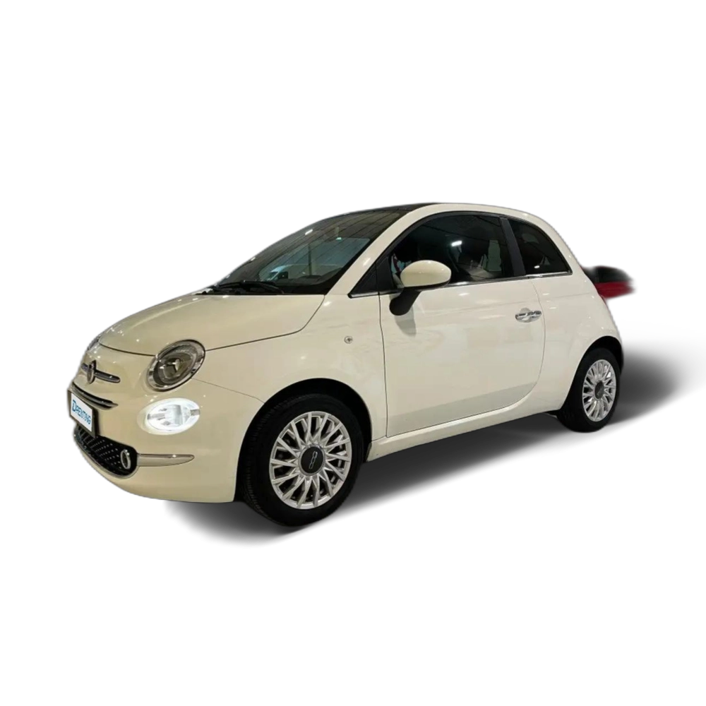 Renting Fiat 500 1.0 Hybrid Monotrim 52kW Blanco