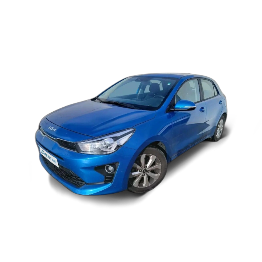 Renting Kia Rio 1.0 T-GDi MHEV iMT Drive 100 Azul
