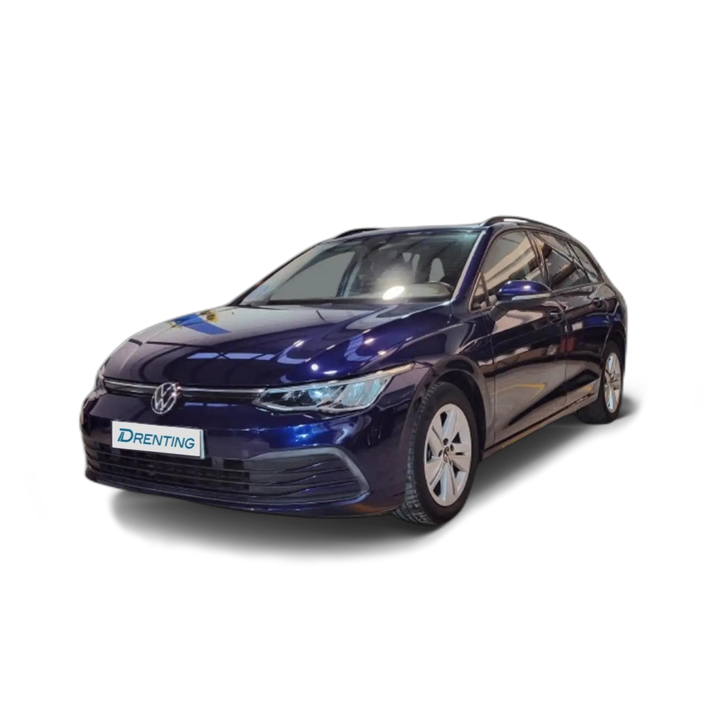 Renting Volkswagen Golf 1.0 TSI Life 81kW Azul
