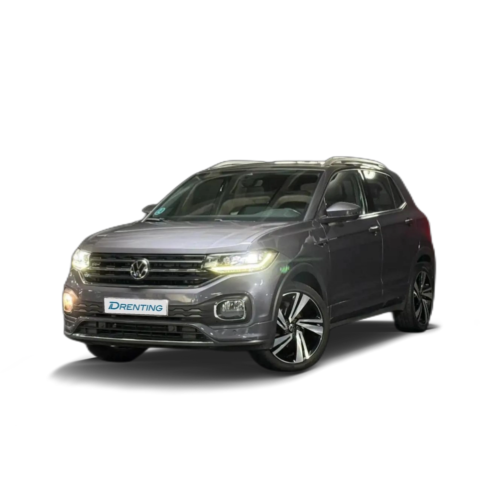 Renting Volkswagen T-Cross 1.0 TSI R-Line 85kW Gris 2