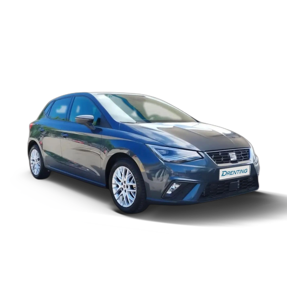 Renting SEAT Ibiza 1.0 TSI S&amp;S FR Salta 115 Gris