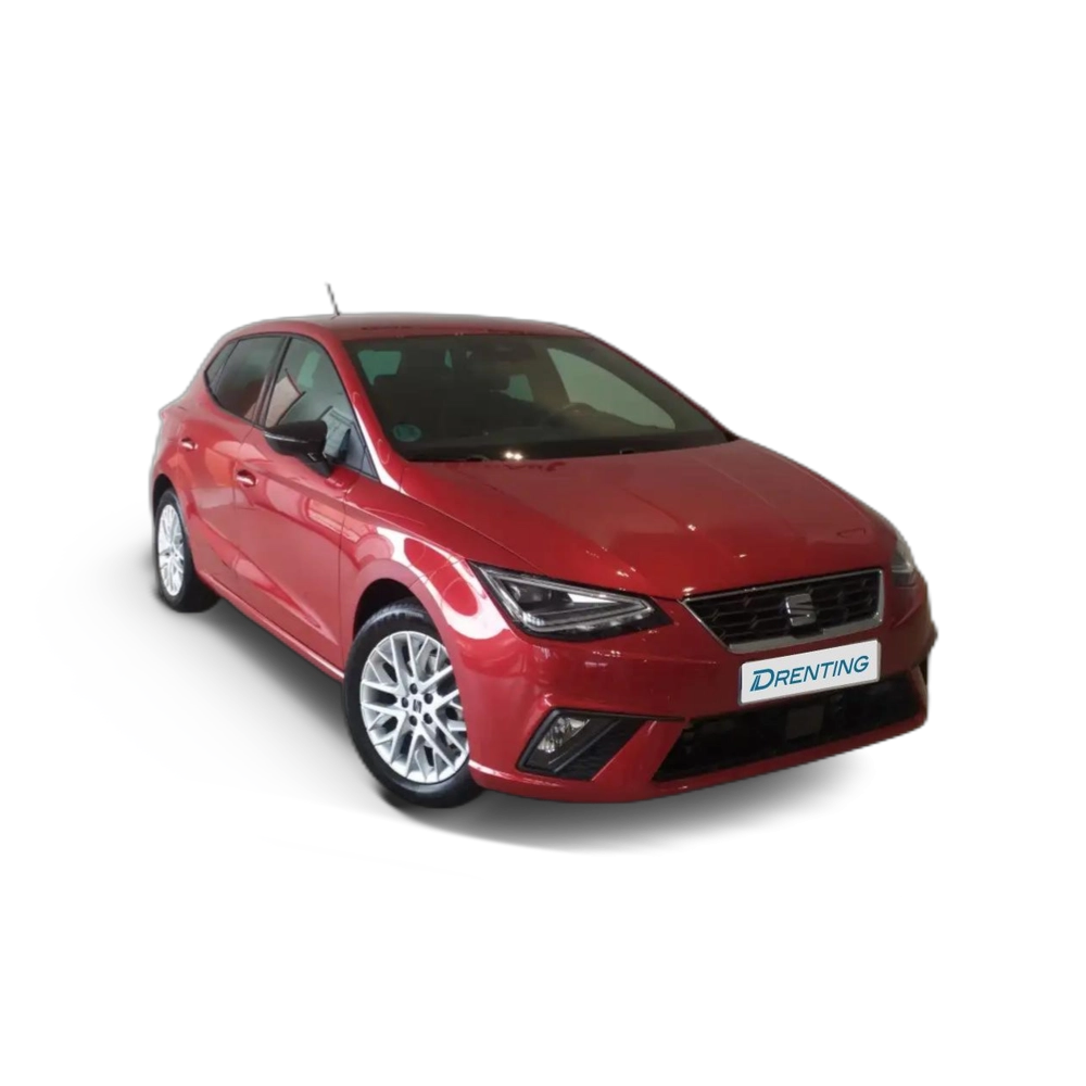 Renting SEAT Ibiza 1.0 TSI S&amp;S FR Salta 115 Rojo