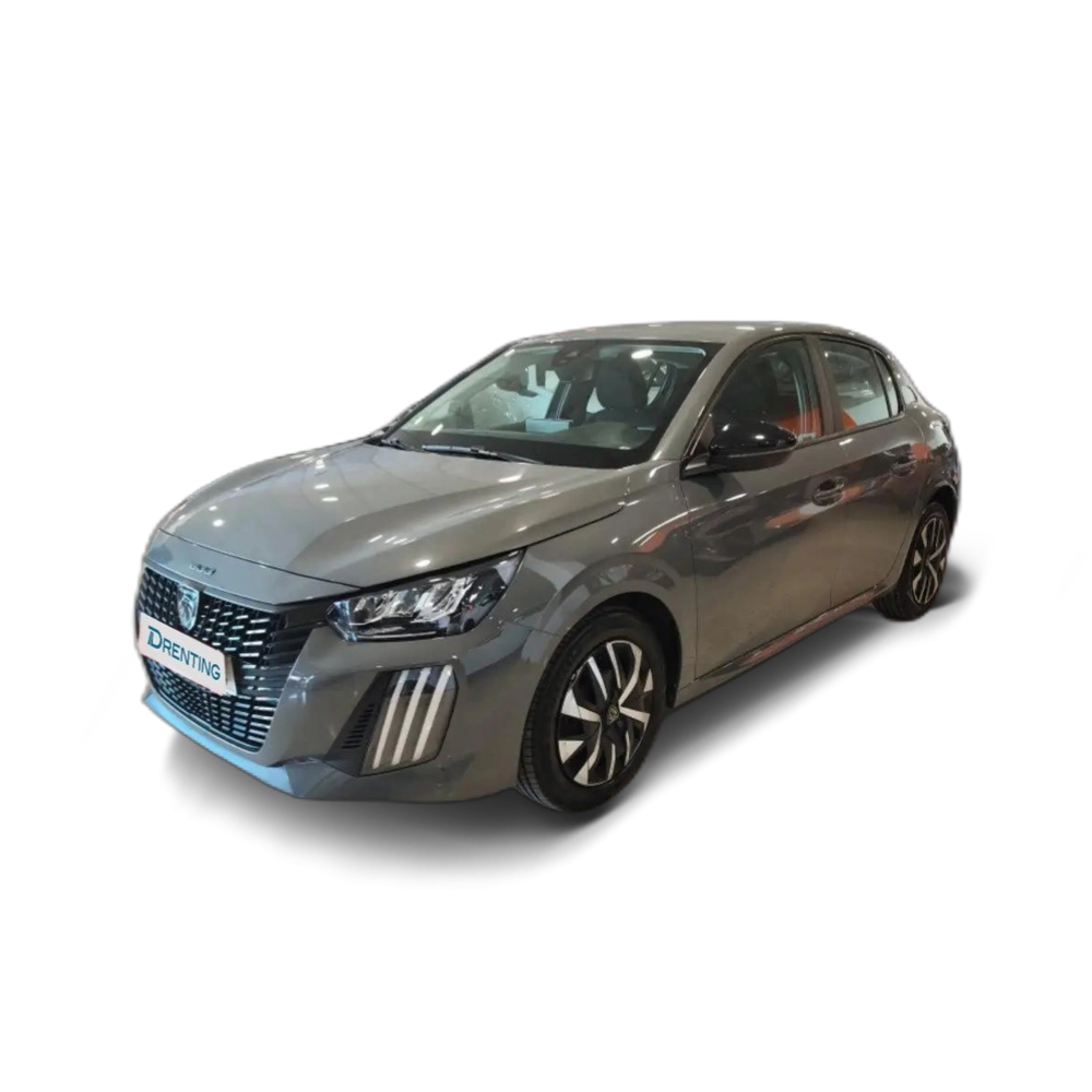 Renting Peugeot 208 1.2 Puretech S&amp;S Active 100 Gris 4 1