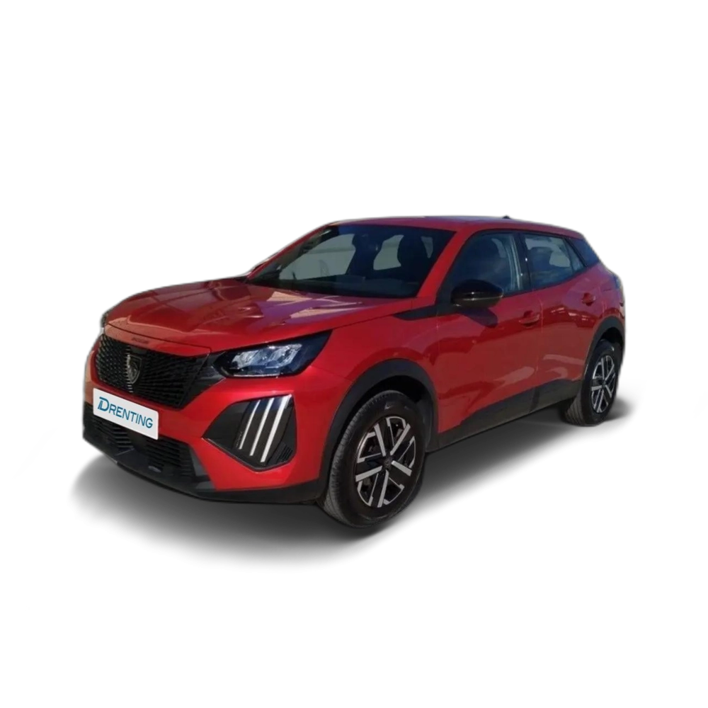 Renting Peugeot 2008 1.2 PureTech S&amp;S Active 100 Rojo