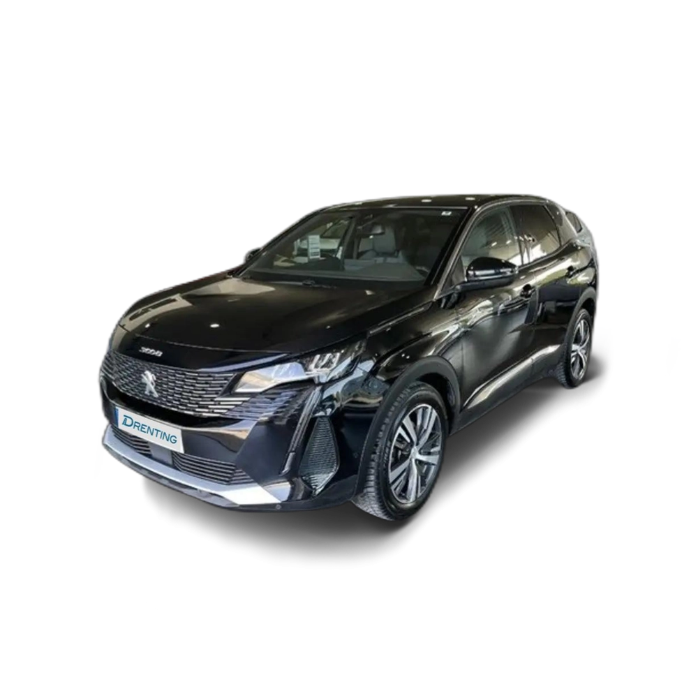 Renting Peugeot 3008 1.2 S&amp;S PureTech Allure Pack EAT8 130 Negro