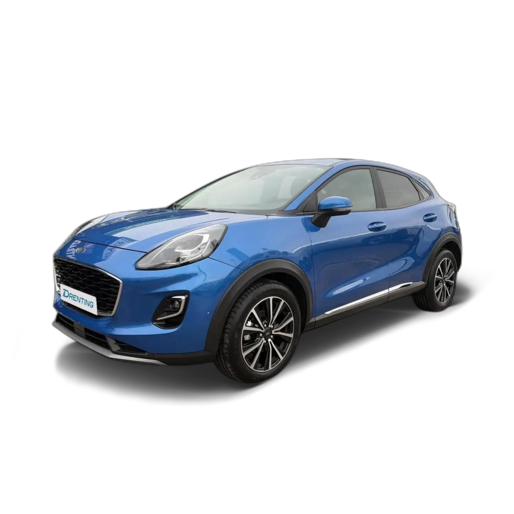Renting Ford Puma 1.5 Ecoblue Titanium 120 Azul 1