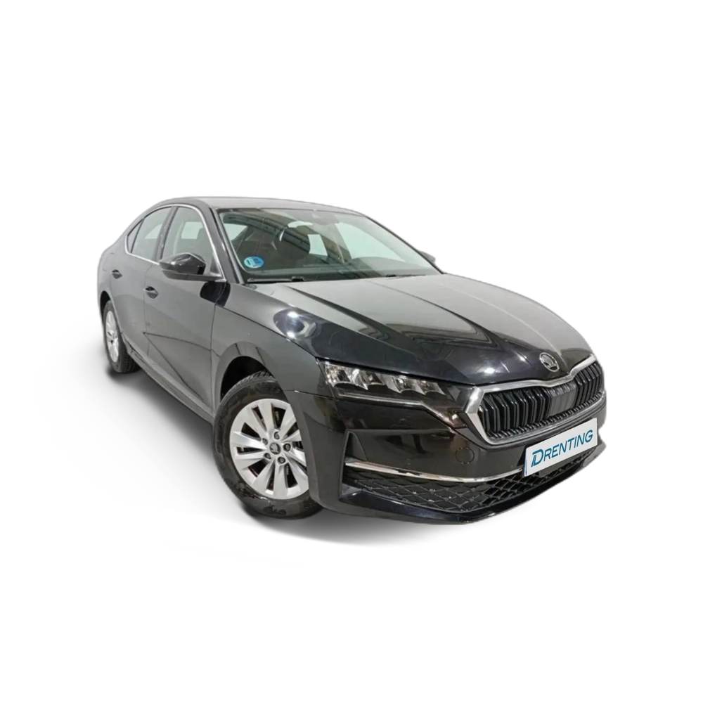 Renting Skoda Octavia 1.5 TSI MHEV Selection DSG7 110kW Negro